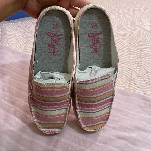Jellypop SIZE 9 White Pink blue Shoe Box - Picture 5 of 13